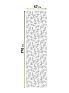 Рулонная штора «Нистан - 140 - ширина 47 см» | фото 7