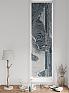 Рулонная штора «Нистан - 147 - ширина 47 см» | фото 3