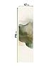 Рулонная штора «Нистан - 165 - ширина 47 см» | фото 7