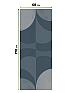 Рулонная штора «Мастио - 898 - ширина 68 см» | фото 5