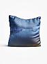 Декоративная подушка «9008681» синий/голубой, индиго | фото