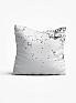 Декоративная подушка «9008971» белый, серый/черный | фото