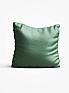 Декоративная подушка «9370111» зеленый, персиковый | фото