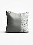 Декоративная подушка «9501581» серый/черный, светло-серый | фото