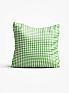 Декоративная подушка «9200111» зеленый, персиковый | фото