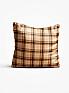 Декоративная подушка «9200581» коричневый, венге | фото