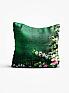 Декоративная подушка «9200691» зеленый, розовый | фото