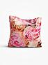 Декоративная подушка «9200701» розовый, малиновый | фото