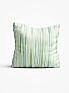 Декоративная подушка «9201171» зеленый, белый | фото