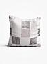 Декоративная подушка «9201421» серый/черный, бежевый | фото