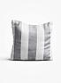 Декоративная подушка «9370761» белый, серый/черный | фото