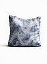 Декоративная подушка «9820481» синий/голубой, индиго | фото
