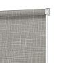 Рулонная штора «Миниролл Шантунг (серый)» | фото 2