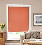 Рулонная штора «Миниролл Блэкаут Ультиса (оранжевый)» | фото