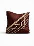Декоративная подушка «9504761» коричневый, венге | фото