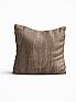 Декоративная подушка «9504821» коричневый, венге | фото