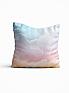 Декоративная подушка «9009941» синий/голубой, розовый | фото