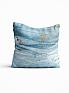 Декоративная подушка «9820561» синий/голубой, индиго | фото