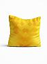 Декоративная подушка «9820701» желтый/золото, оранжевый | фото
