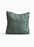 Декоративная подушка «9900271» зеленый, серый/черный | фото