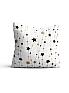 Декоративная подушка «5291181» белый, серый/черный | фото