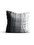 Декоративная подушка «9580011» серый/черный, светло-серый | фото
