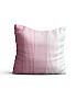 Декоративная подушка «9580111» розовый, белый | фото