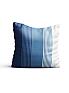 Декоративная подушка «9580141» синий/голубой, белый | фото