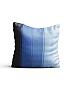 Декоративная подушка «9580531» синий/голубой, серый/черный | фото