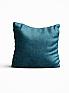 Декоративная подушка «9680111» синий/голубой, бирюзовый | фото