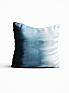 Декоративная подушка «9680121» синий/голубой, белый | фото
