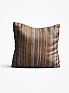 Декоративная подушка «9680631» коричневый, венге | фото