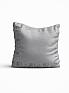 Декоративная подушка «9471241» серый/черный, светло-серый | фото