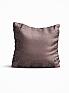 Декоративная подушка «9471541» коричневый, венге | фото