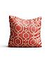 Декоративная подушка «9281261» красный/бордо, коралловый | фото