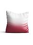 Декоративная подушка «9652041» белый, розовый | фото