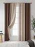 Комплект штор &laquo;Ядри (бежево-коричневый)&raquo | фото 3