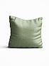 Декоративная подушка «9280171» зеленый, персиковый | фото