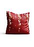 Декоративная подушка «9011221» красный/бордо, коралловый | фото