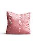 Декоративная подушка «9011241» розовый, малиновый | фото