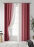 Комплект штор &laquo;Лайрис (ягодно-белый)&raquo | фото 3