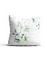 Декоративная подушка «9011521» белый, зеленый | фото