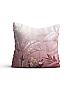 Декоративная подушка «9011611» розовый, красный/бордо | фото