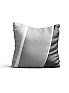 Декоративная подушка «9404761» серый/черный, светло-серый | фото
