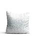 Декоративная подушка «9404661» белый, серый/черный | фото