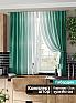 Комплект штор &laquo;Акиа (изумрудный)&raquo | фото