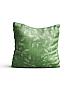 Декоративная подушка «9330961» зеленый, персиковый | фото