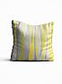 Декоративная подушка «9371411» серый/черный, желтый/золото | фото