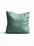 Декоративная подушка «9474081» зеленый, персиковый | фото