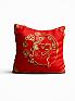 Декоративная подушка «9270861» красный/бордо, коралловый | фото